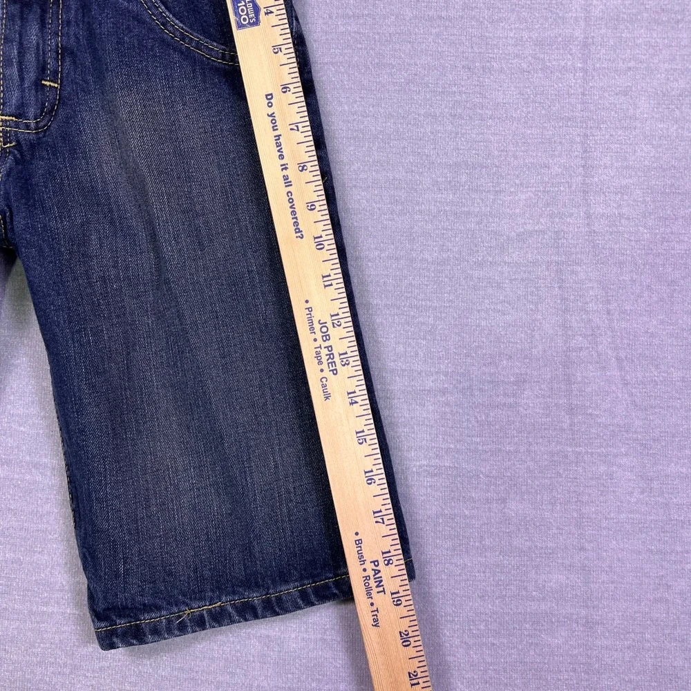 Wrangler Regular Fit Mid Rise Denim Shorts Boys Size 12 Blue‎ Cotton Blend